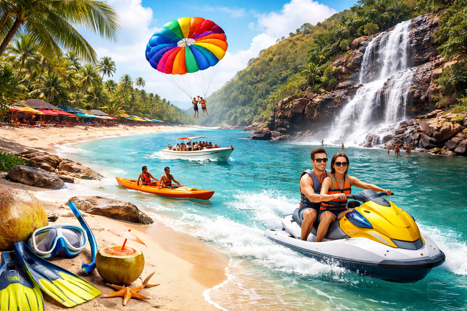 TOP SOUTH GOA ACTIVITIES