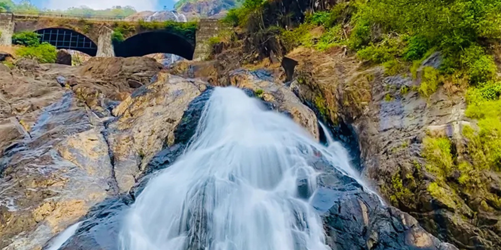 South Goa : Dudhsagar Waterfall and Bondla Zoo Tour