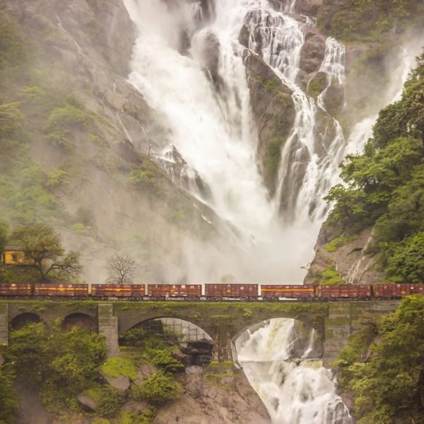 South Goa : Sightseeing + Dudhsagar Waterfall Tour