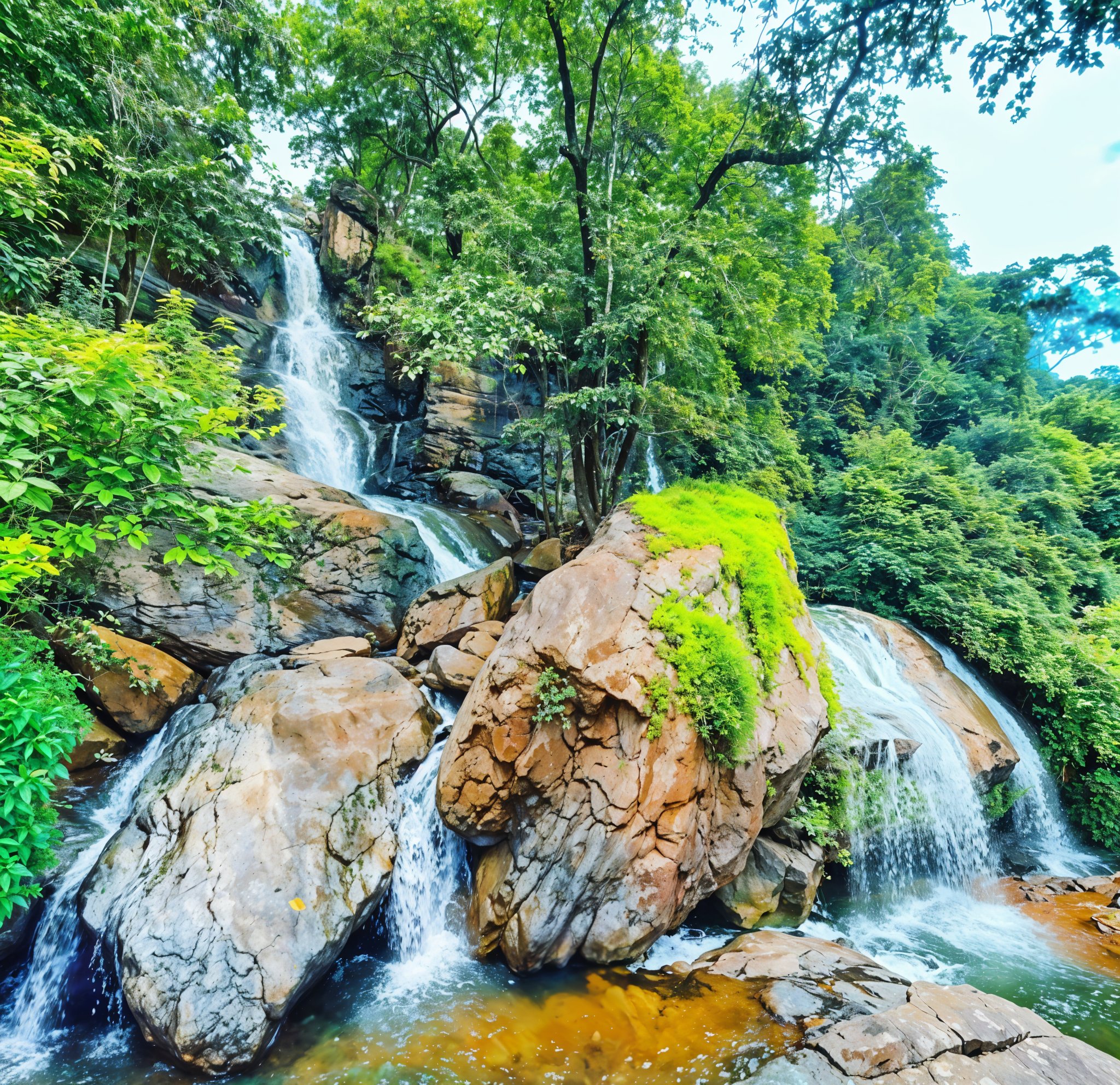 North Goa : Caranzol Waterfall