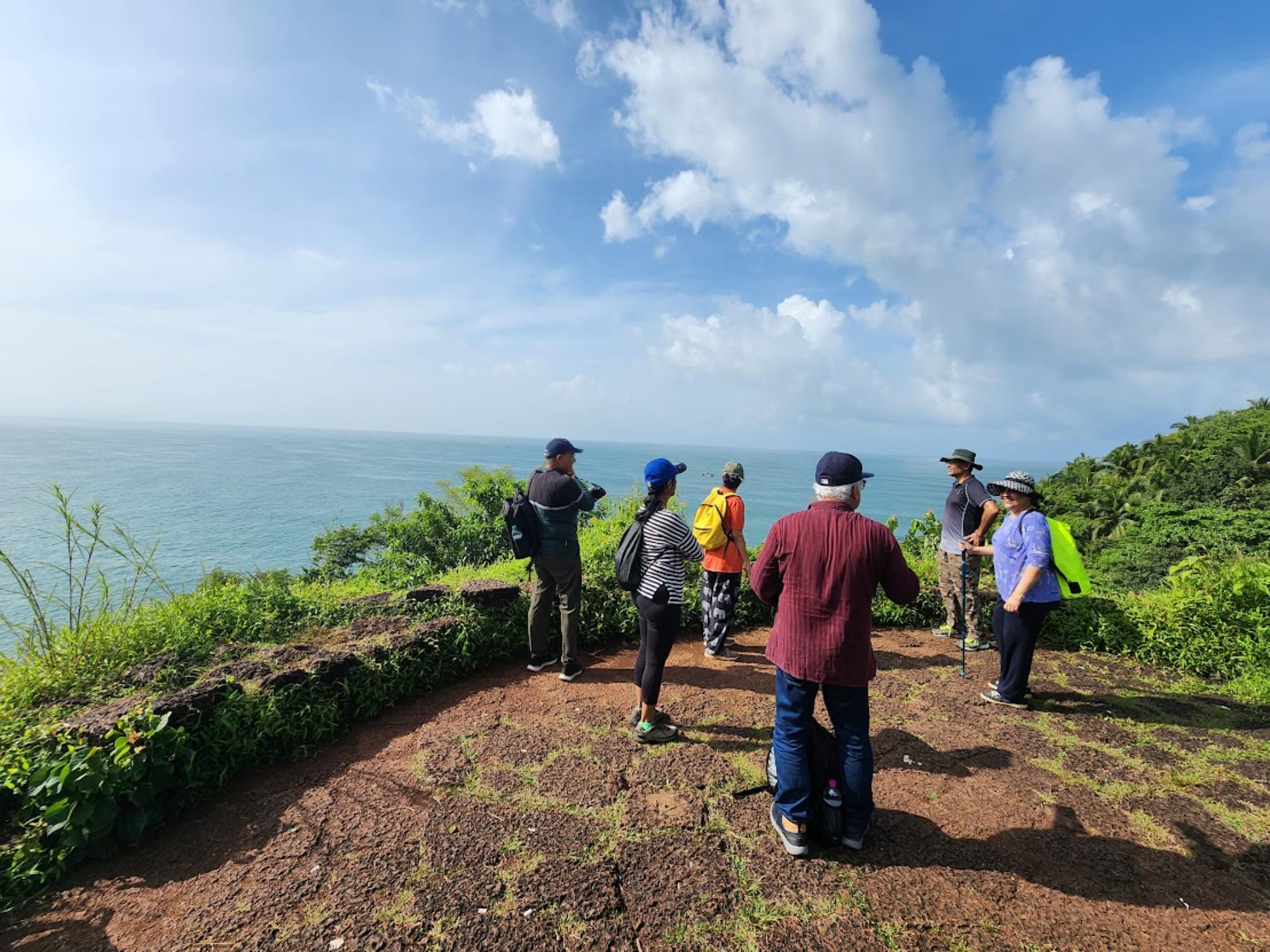 South Goa: Fortaleza Cabo Coastal Trek Experience