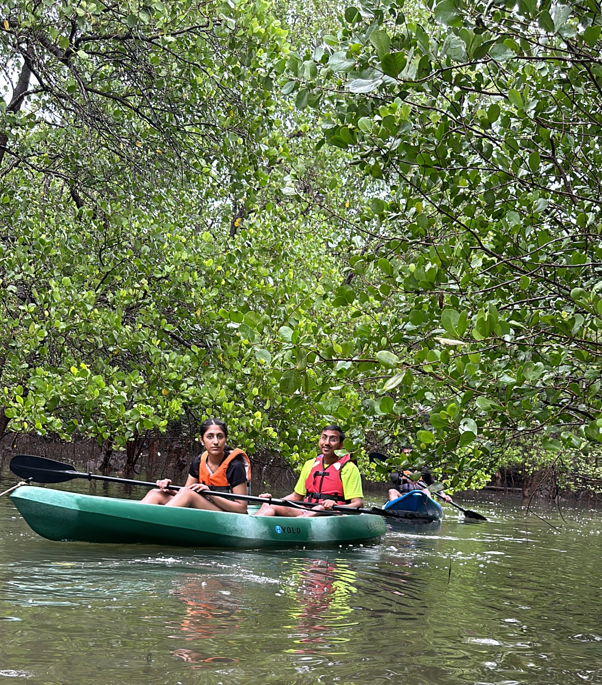 North Goa : Kayaking at Revora