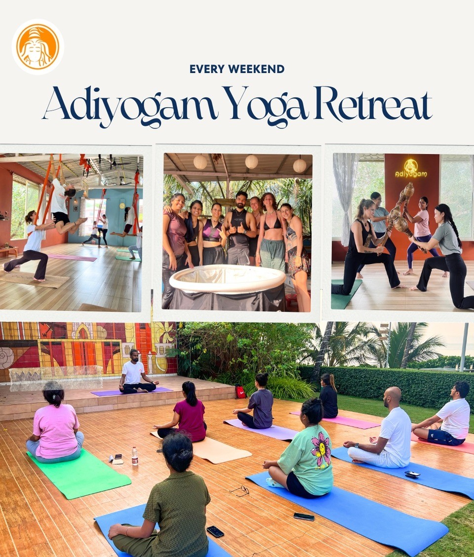 North Goa - Adiyogam Yoga Retreat (With Overnight Stay)