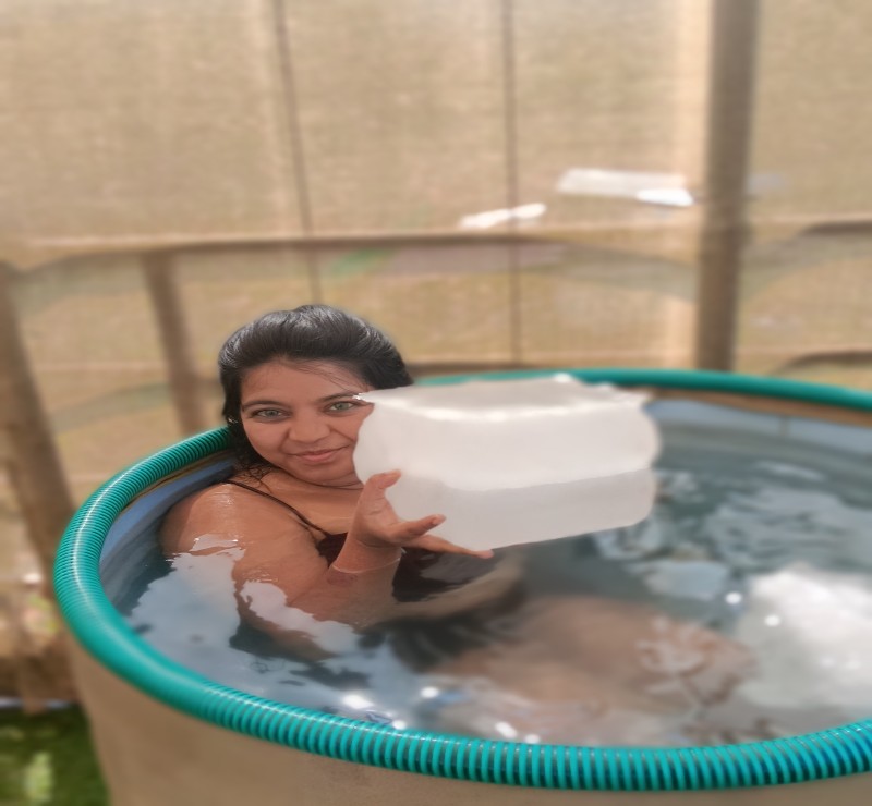 North Goa : Ice Bath Activity