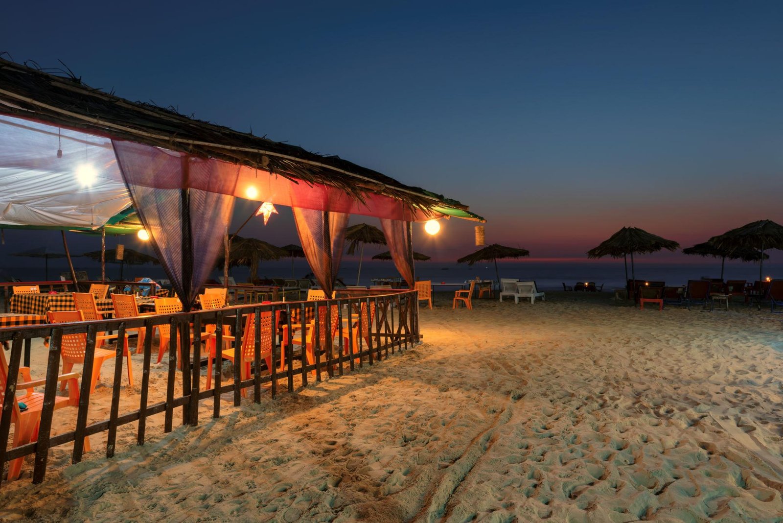 Beach Shacks and Bars in Baga