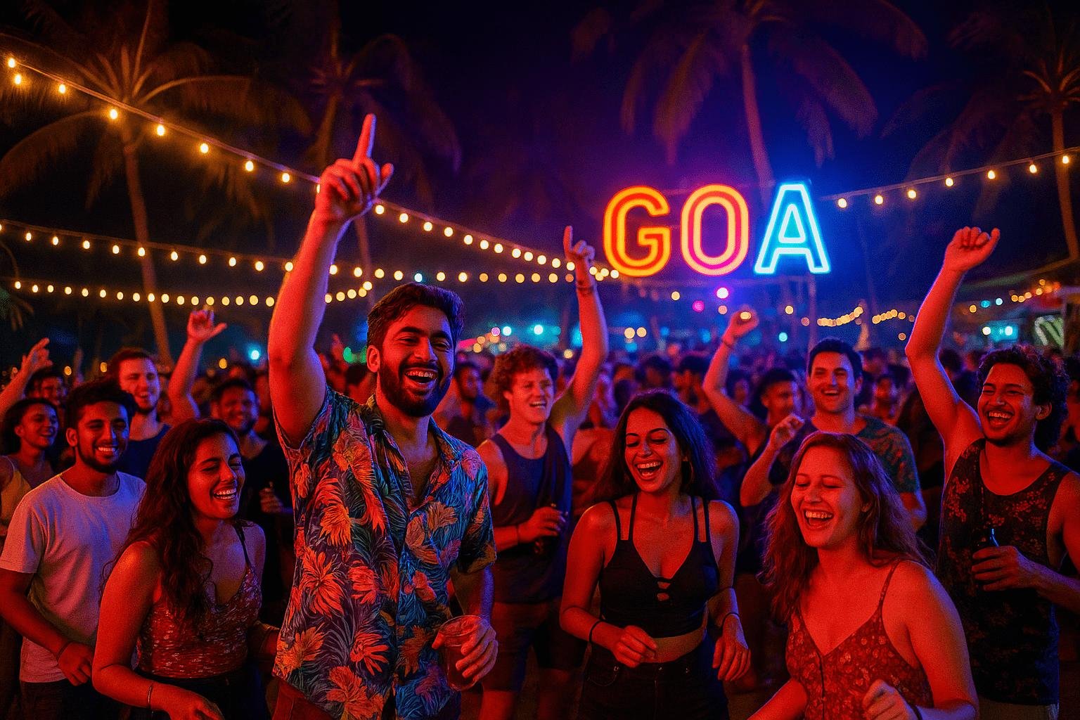 Vagator Beach Nightlife