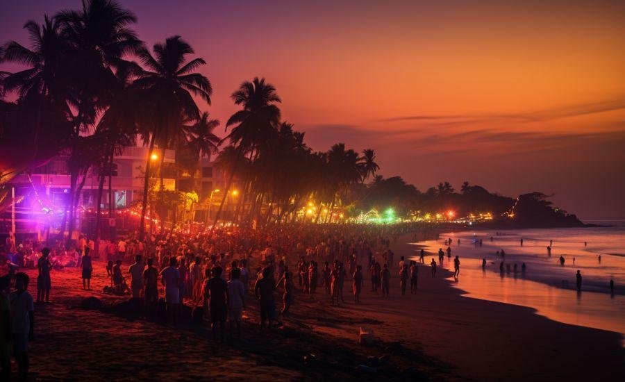 Vagator Beach Parties: A Unique Goa Experience