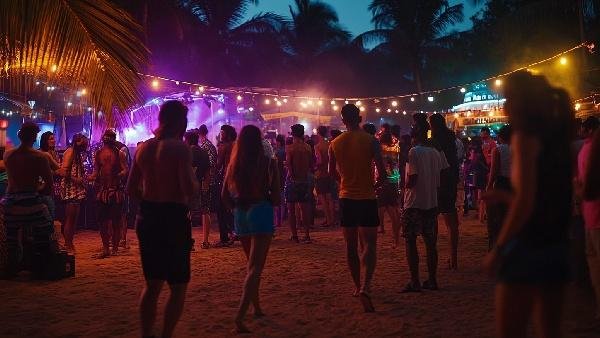 Vagator Beach Parties: A Unique Goa Experience