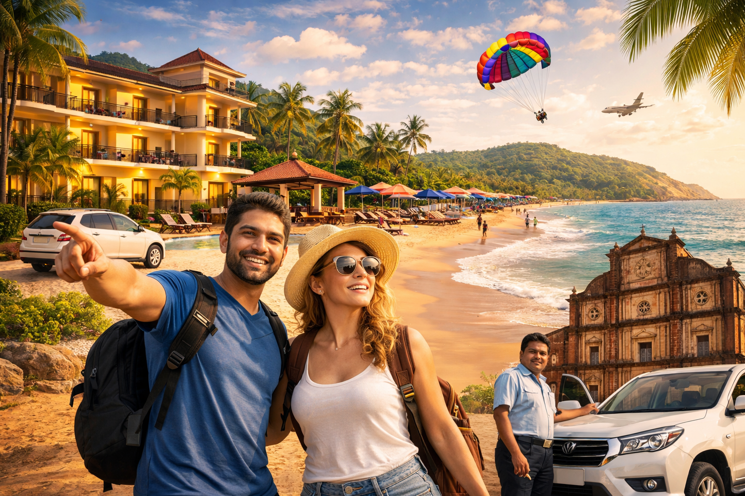 2 Nights 3 Days Budget Goa Tour