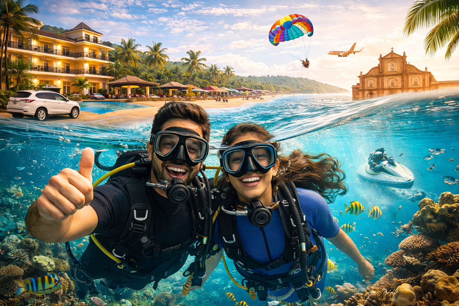 2 Nights 3 Days Goa Scuba Diving Package