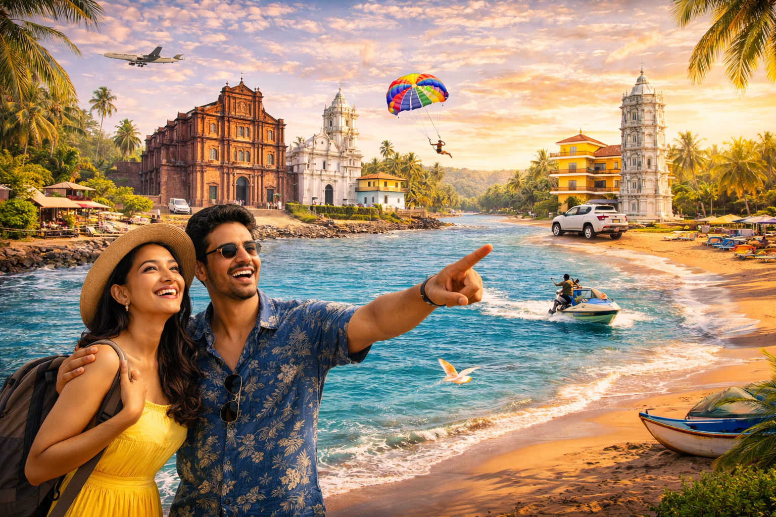 4 Nights 5 Days Goa North & South Combo